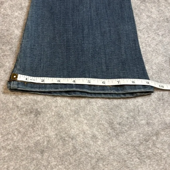 Pilcro Wide Flare Leg Jeans - XXS Small - Denim Medium Color - NWT's - Picture 4 of 14